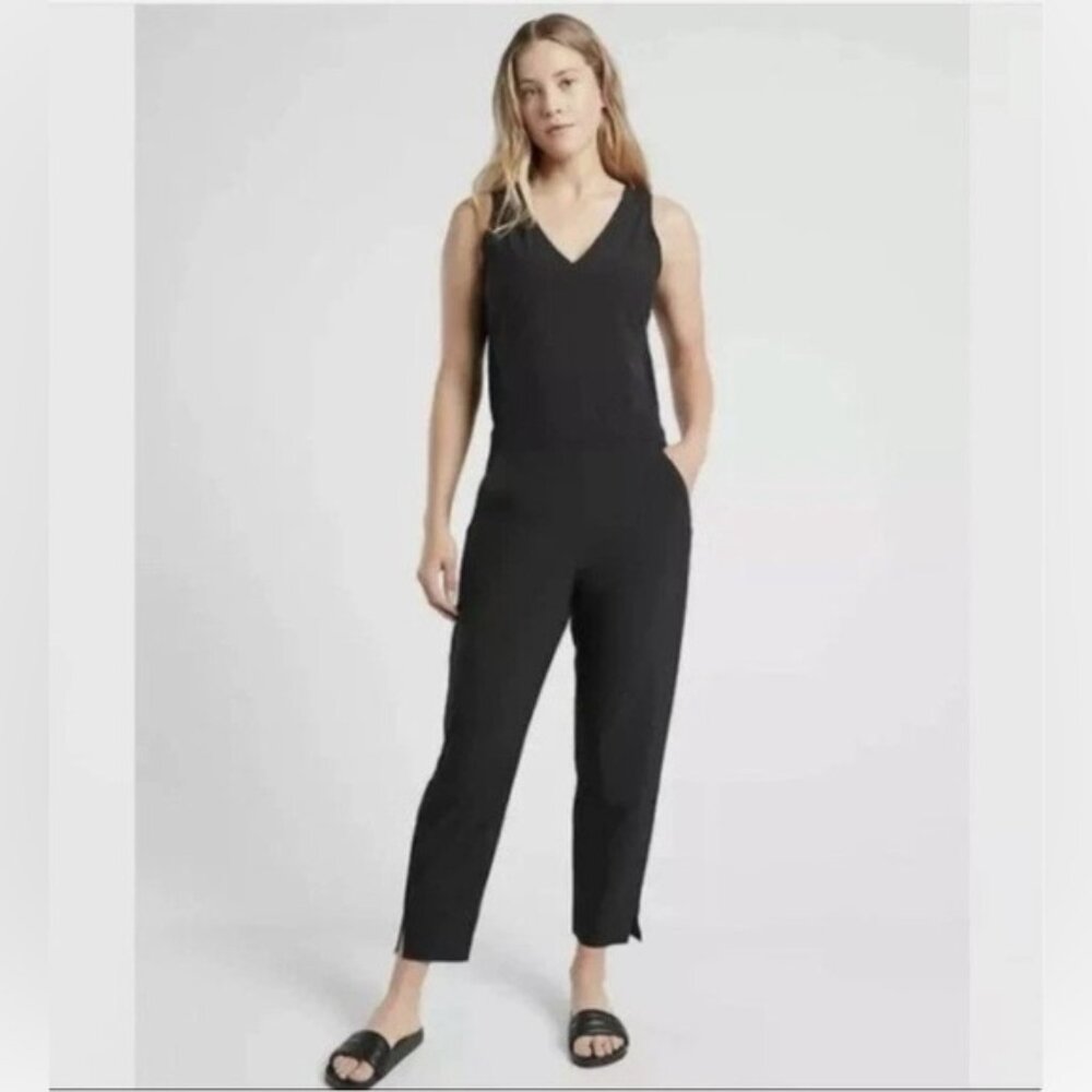 Athleta Brooklyn Jumpsuit Tall size 10